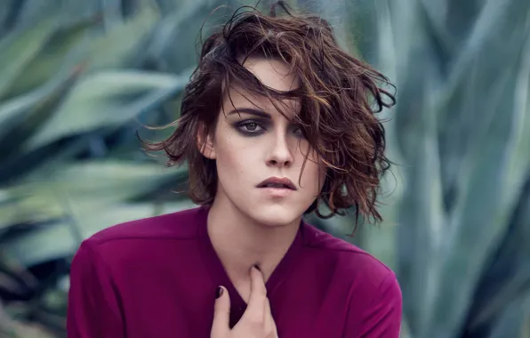 Wallpaper Girl Kristen Stewart Short Hair Look Actress For Mobile