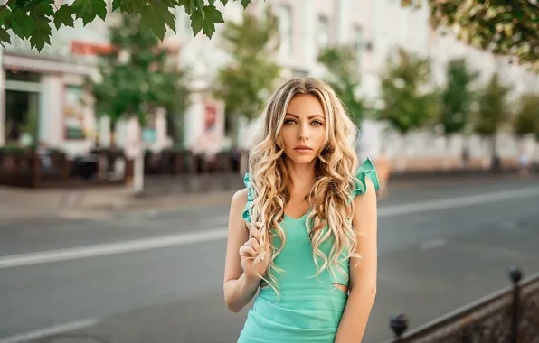 Wallpaper Model Look Blonde A Diakov George For Mobile And Desktop