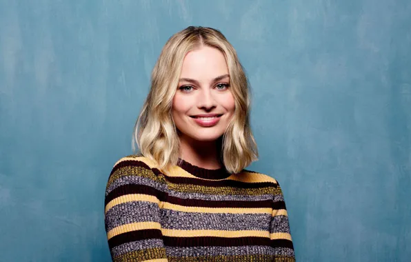 Wallpaper Smile Actress Blonde Smile Blonde Margot Robbie Margot