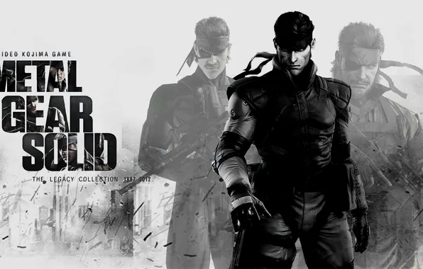 Wallpaper Metal Gear Solid KONAMI Kojima Productions Solid Snake