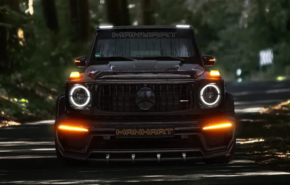 Wallpaper Lights Mercedes Benz AMG Inferno G Class Gelandewagen