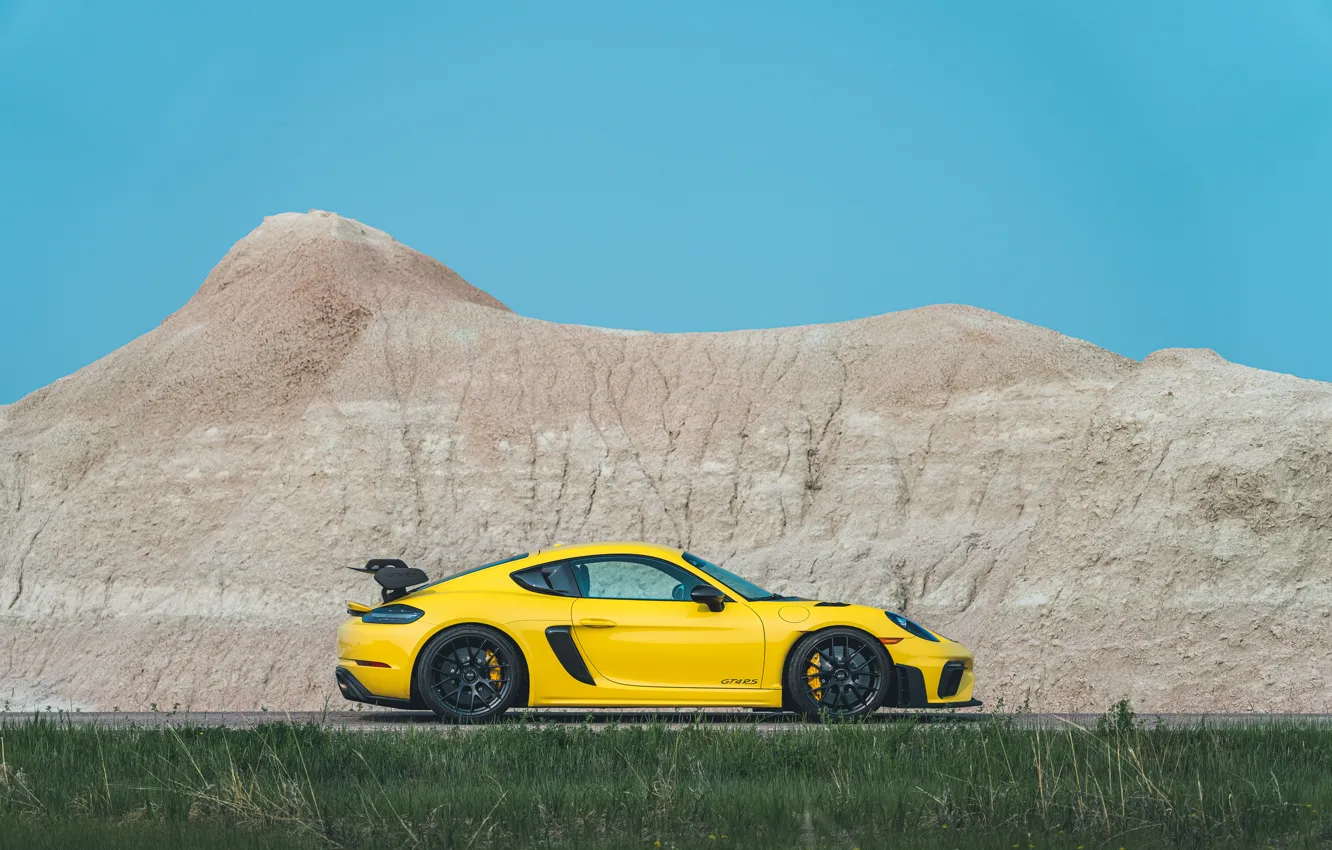 Wallpaper Porsche Cayman Porsche Side View Weissach Package