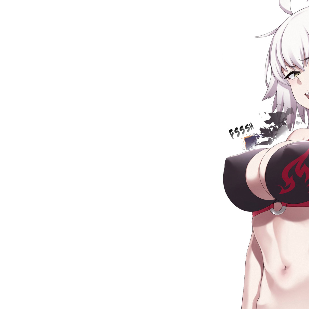 Download wallpaper girl, hot, sexy, nipples, boobs, fate stay night, anime,  pretty, section seinen in resolution 1024x1024