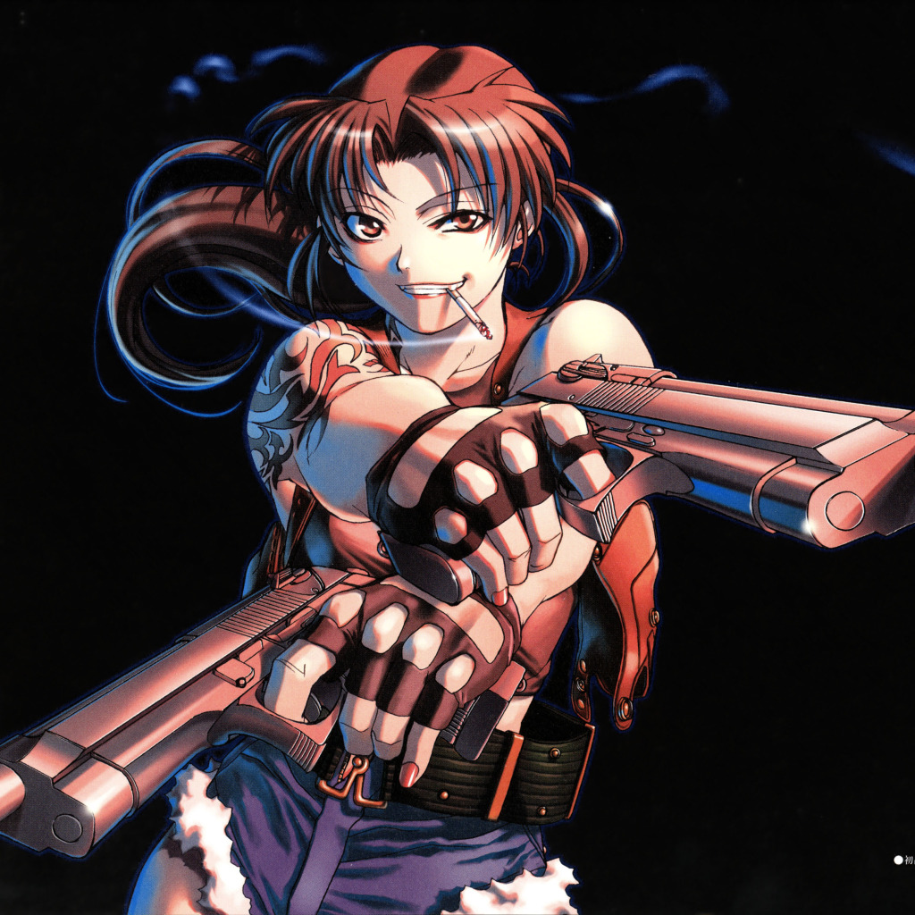 Black Lagoon Revy posted by Sarah Peltier HD wallpaper | Pxfuel