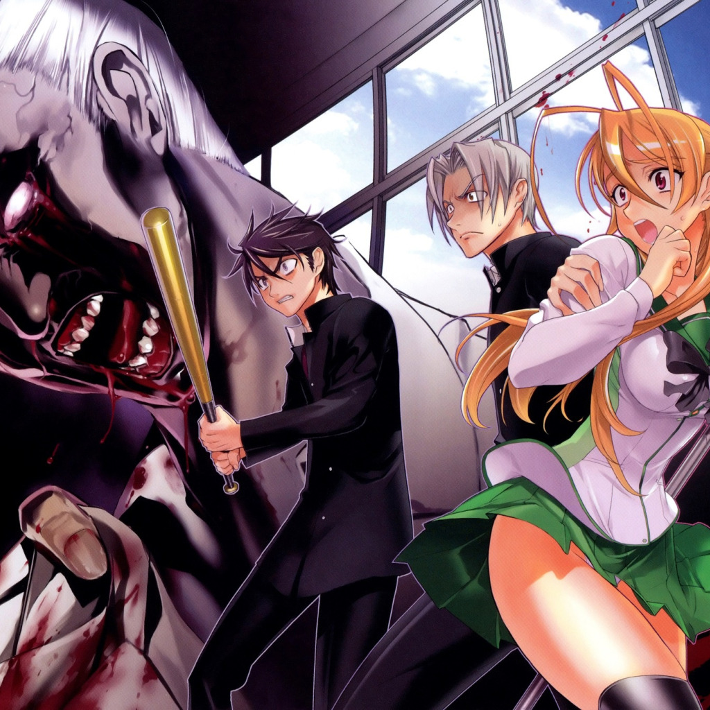 Download Highschool Of The Dead Anime Girls Wallpaper