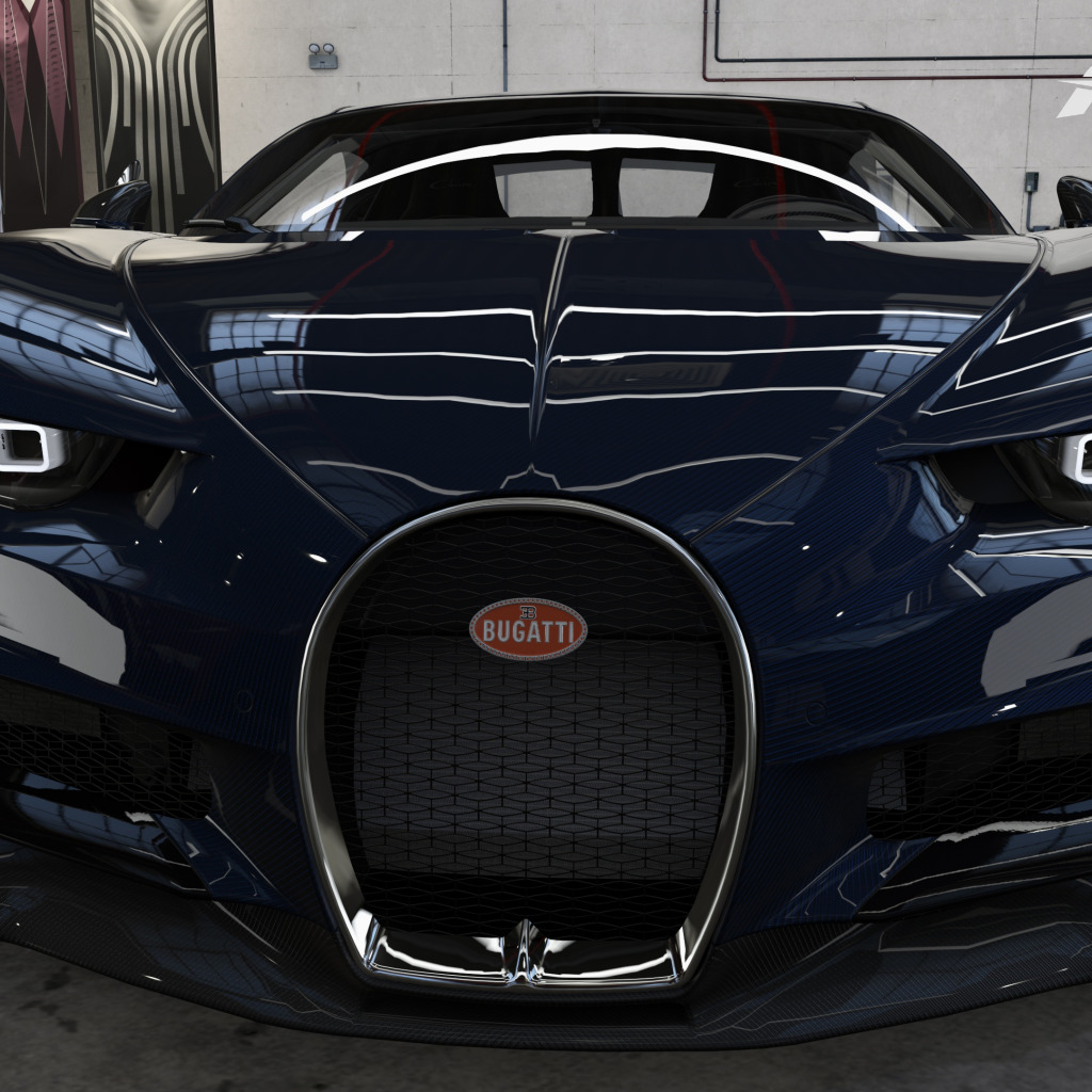 Download wallpaper HDR, Bugatti, Game, Garage, UHD, Chiron, Forza ...