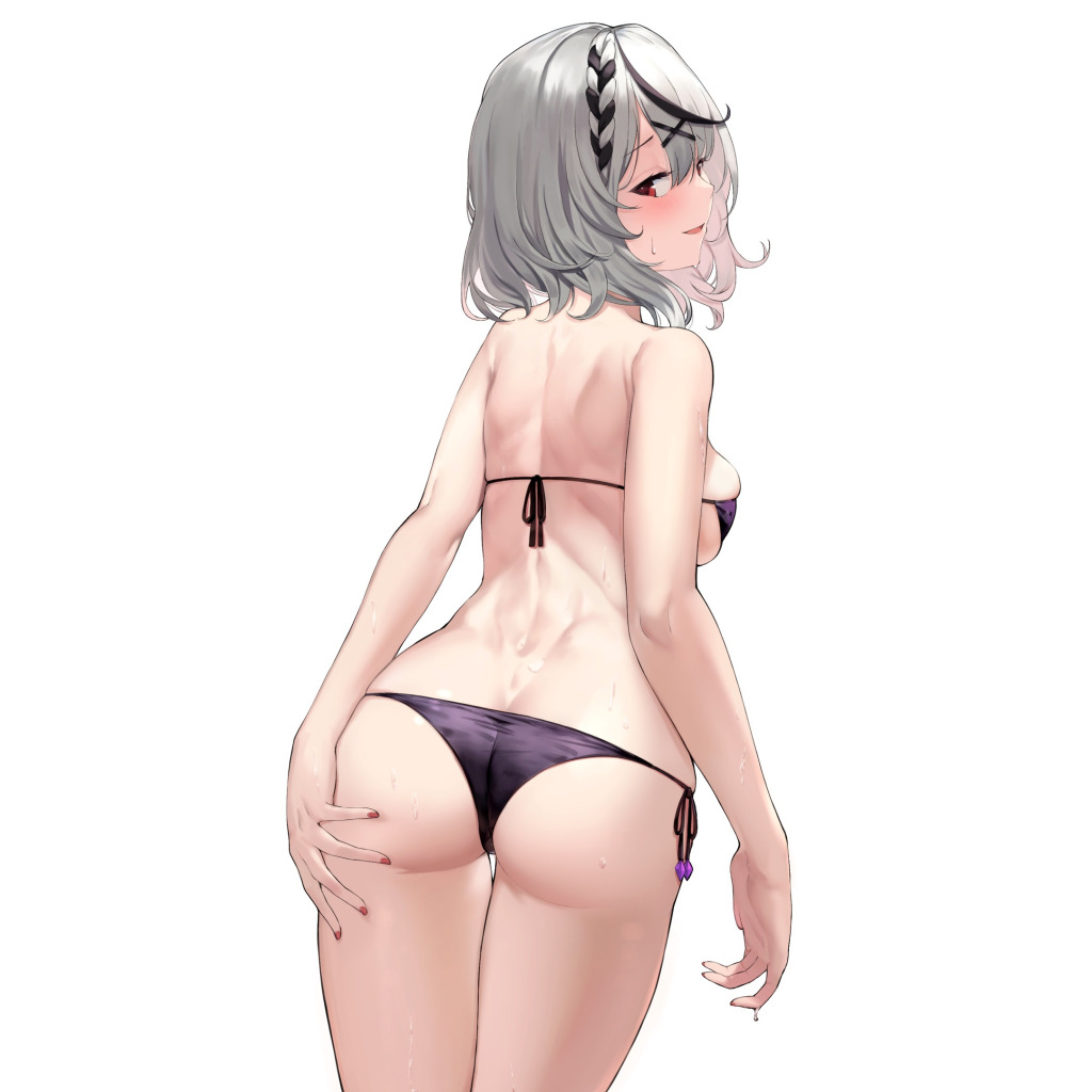 Anime bikini butt