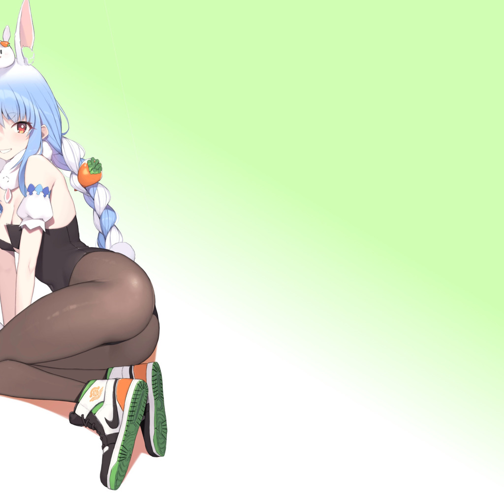 Download wallpaper kawaii, girl, sexy, anime, shoes, babe, cute, tights,  section shonen in resolution 1024x1024