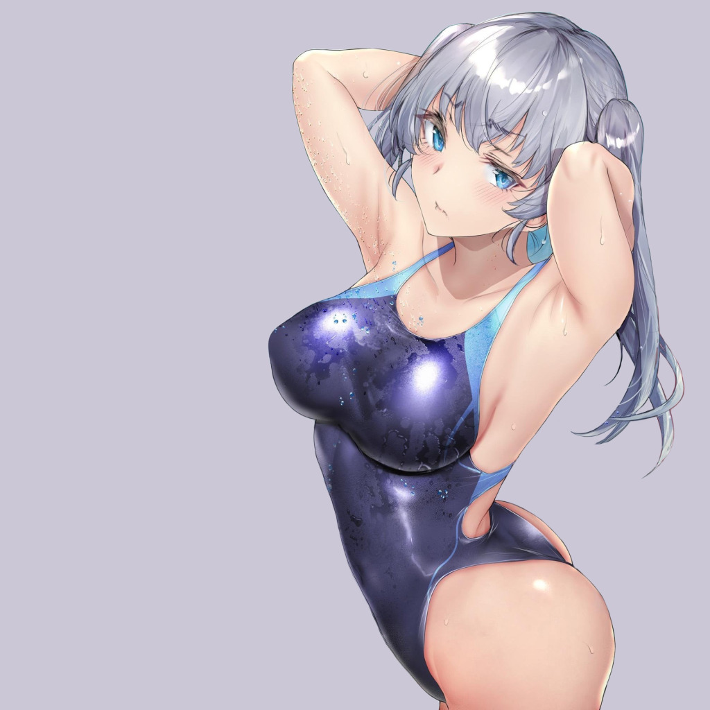 Hot anime store girl swimsuit