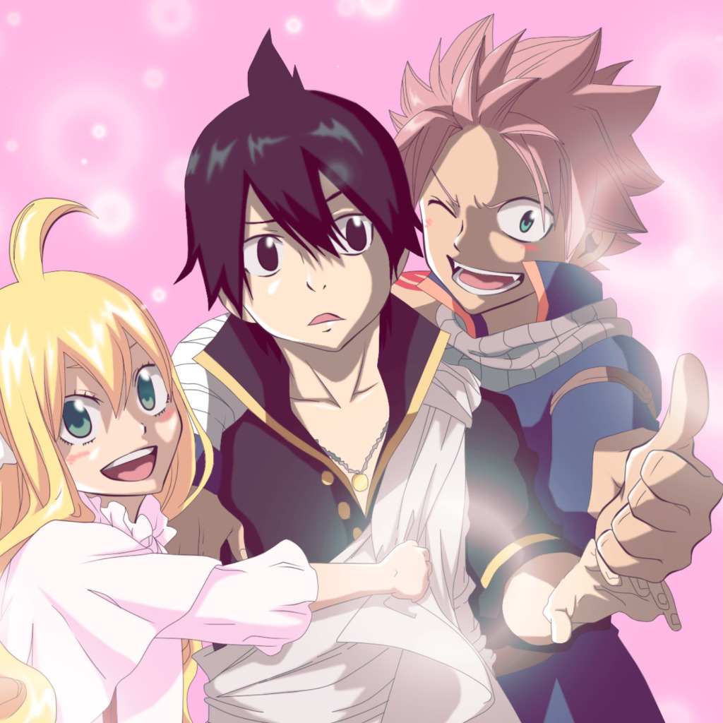 GoodFon.com - Free Wallpapers, download. trio, friends, <b>Fairy</b> <b>Tail</b>, Natsu, <b>Fairy</b>...