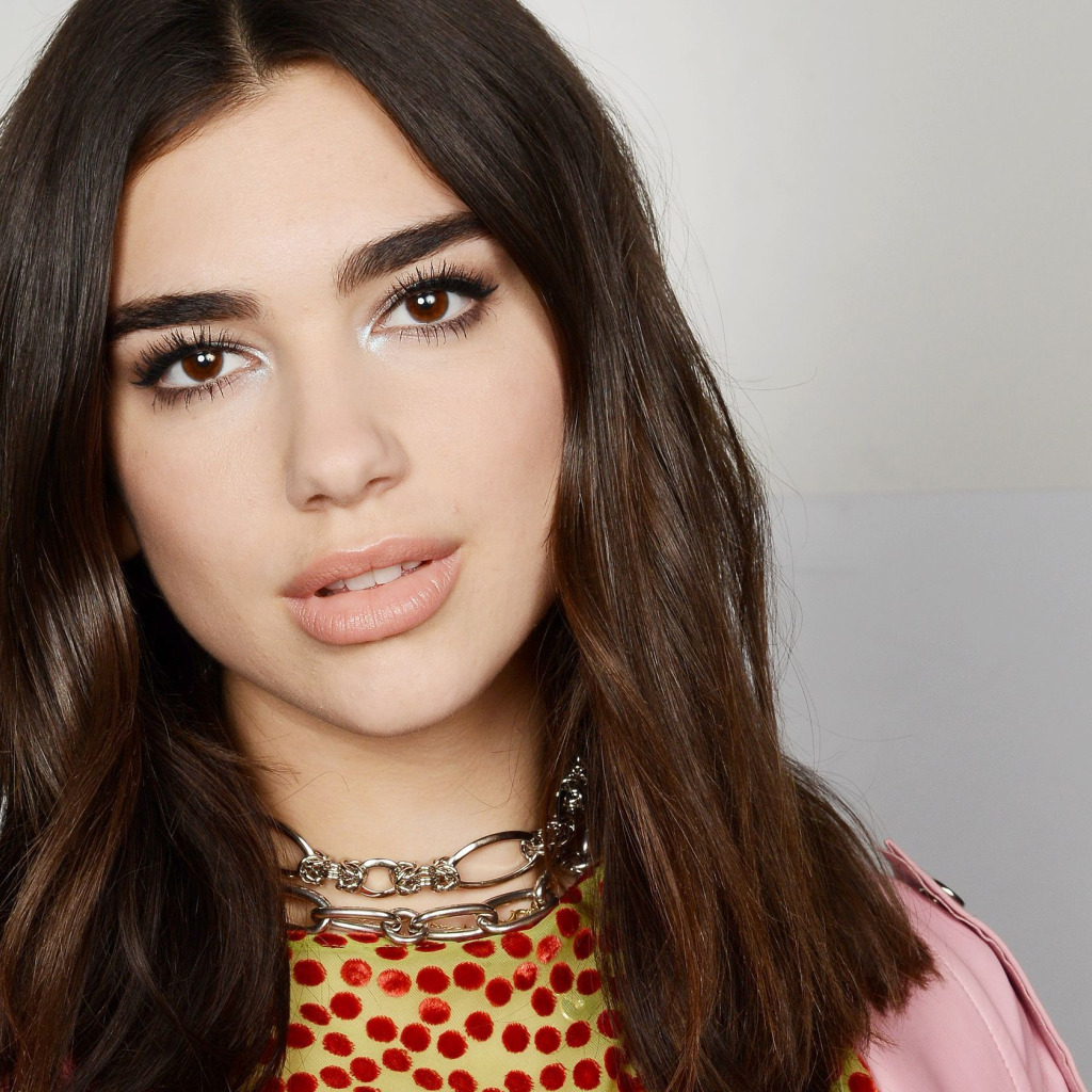 Download wallpaper brunette, singer, singer, Dua Lipa, Dua Lipa, karye ...