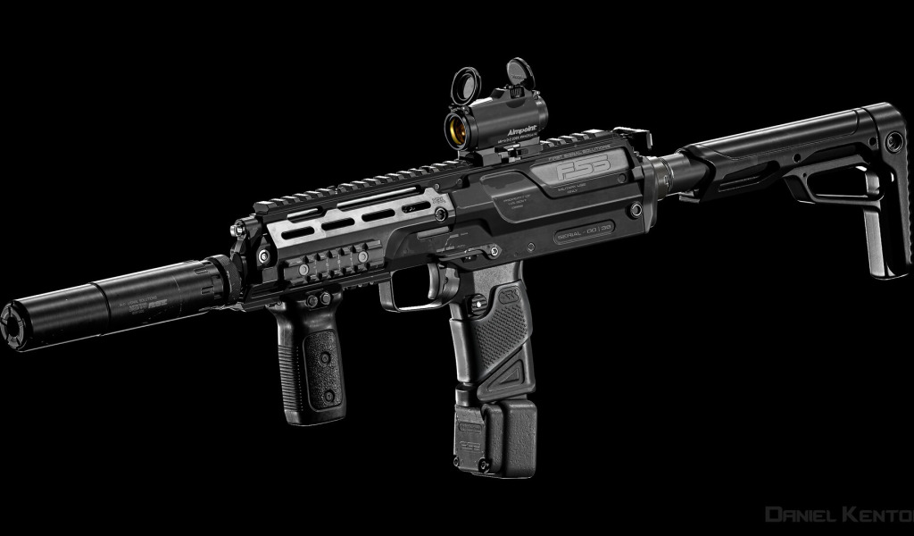 Download wallpaper weapons, gun, weapon, mp7, smg, submachine gun, mp7 ...