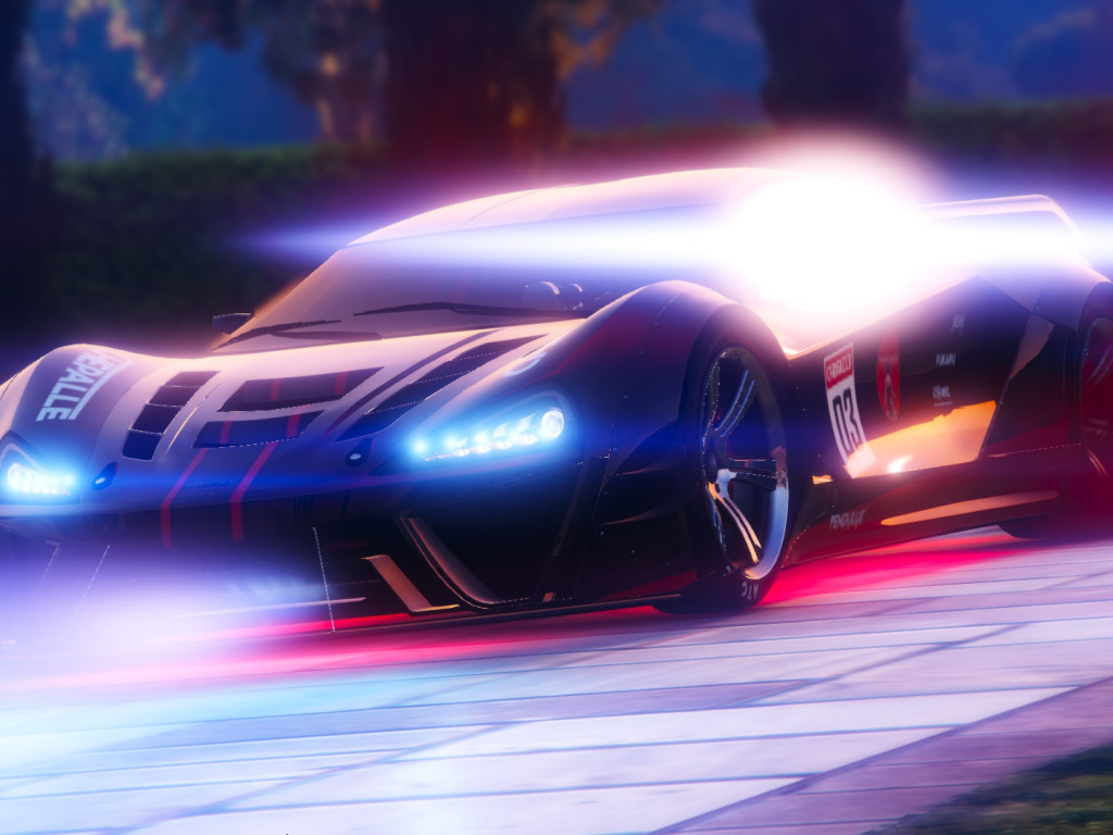 Download wallpaper neon, Supercar, GTA 5, section games in resolution ...