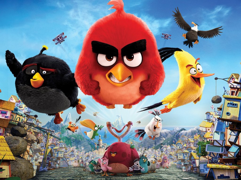 Angy Films Download wallpaper Red, game, birds, film, animated, angry, Angry Birds ...