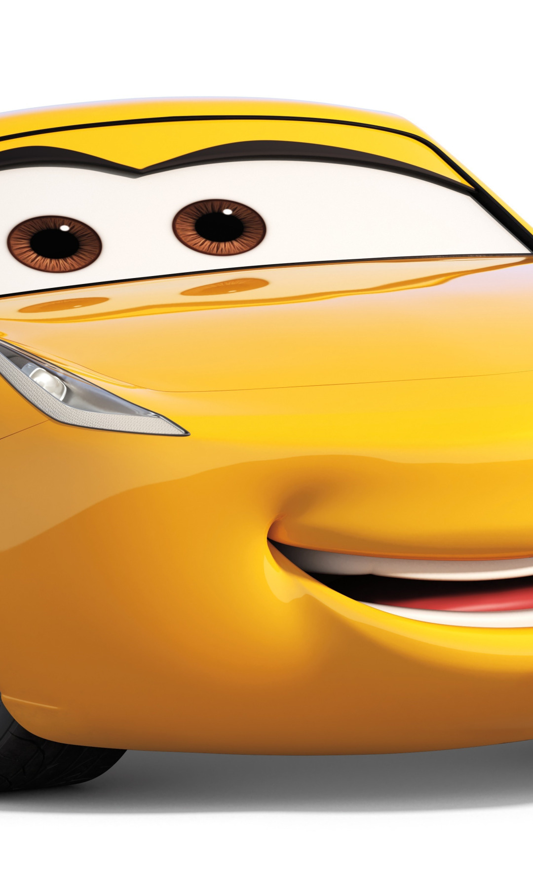 Download wallpaper car, Disney, Pixar, Cars, yellow, animated film ...