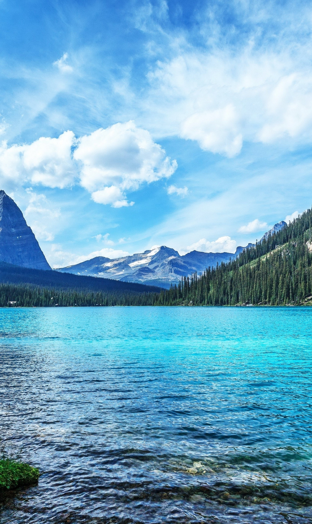 Download wallpaper mountains, lake, fishing, beautiful, forest, section ...