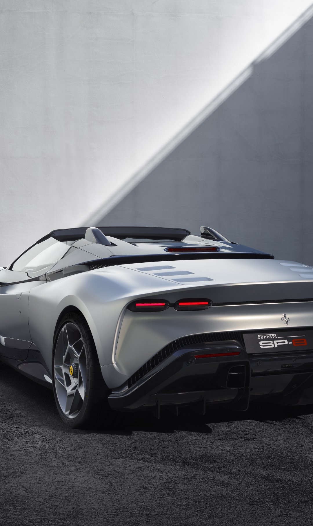 Download wallpaper Ferrari, rear view, Ferrari SP-8, SP-8, section ...