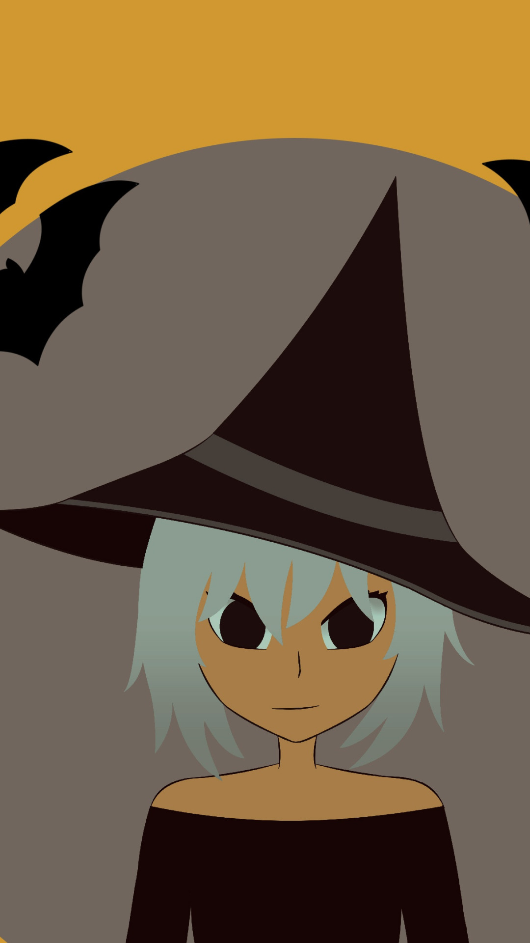 Download wallpaper witch, Halloween, background, section art in