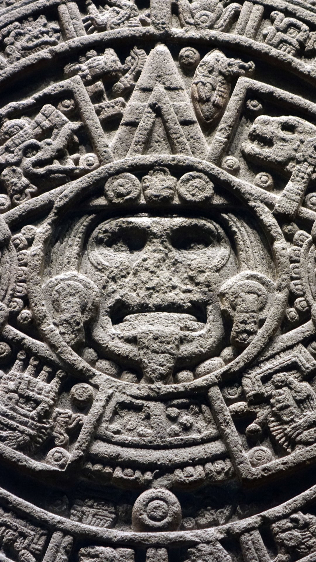 Download wallpaper circles, the Aztecs, calendar, Shem, section ...
