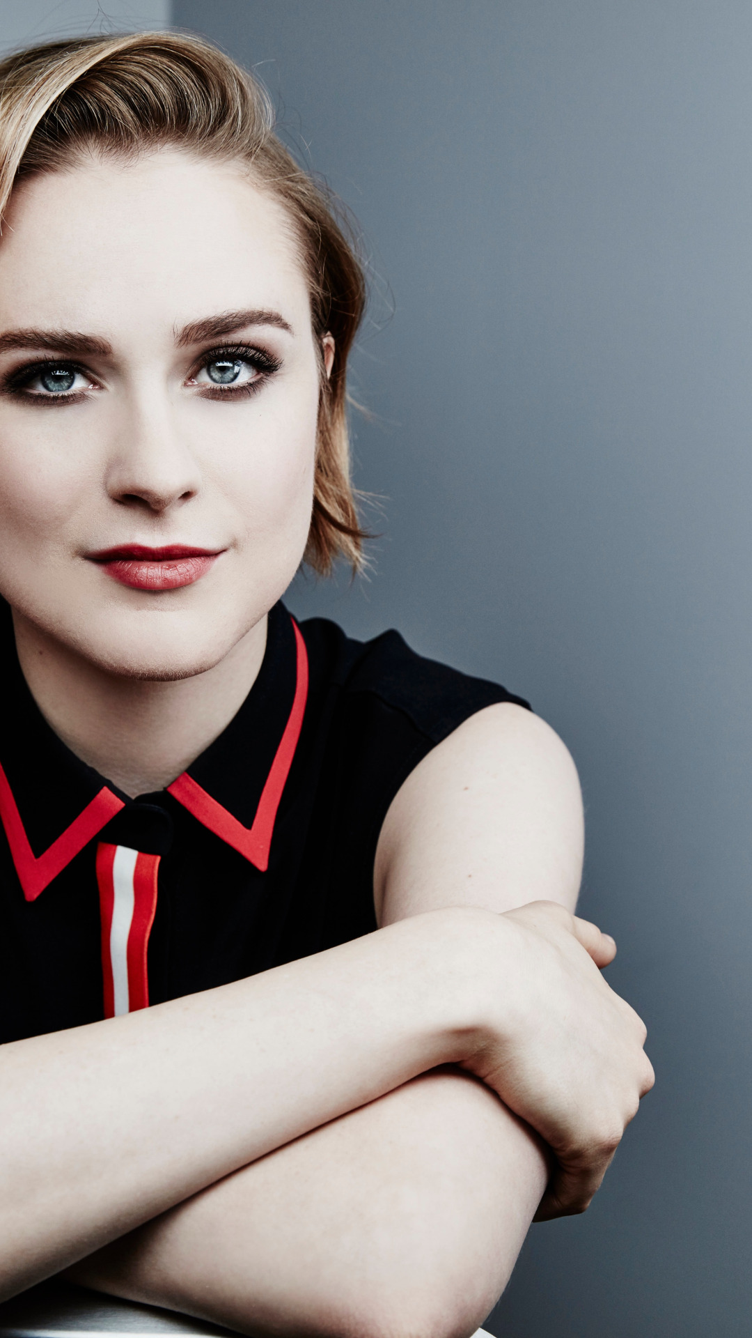 Download wallpaper smile, actress, Evan Rachel Wood, section girls in ...