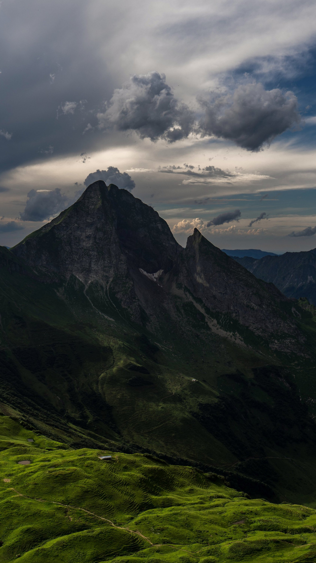 Download wallpaper mountains, Austria, Tirol, Except for remote ...