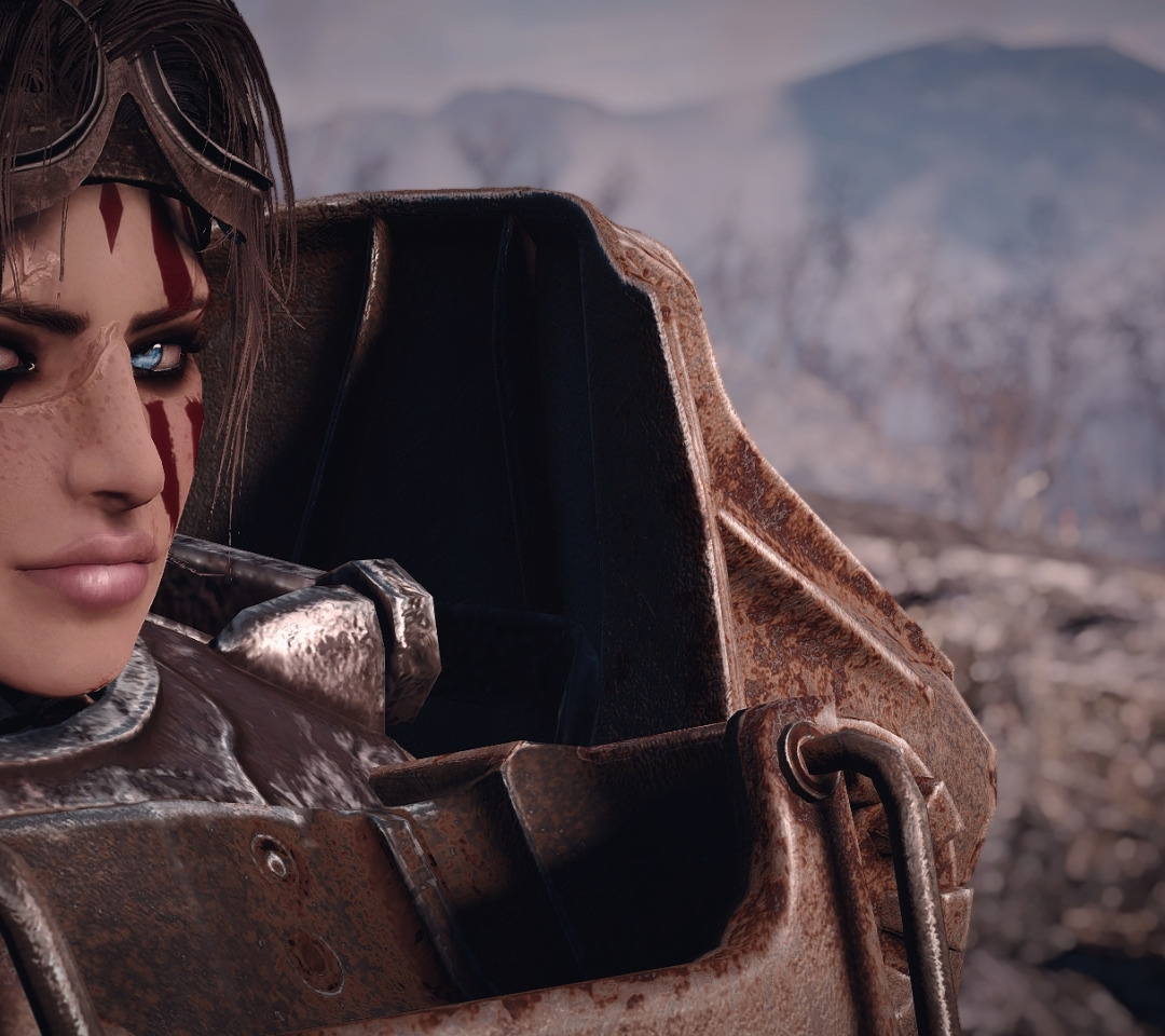 Download wallpaper fallout, woman, tattoos, builds character, section ...