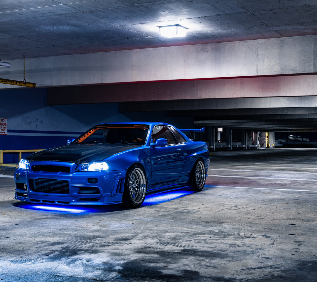 Nissan Skyline GTR r34 4k