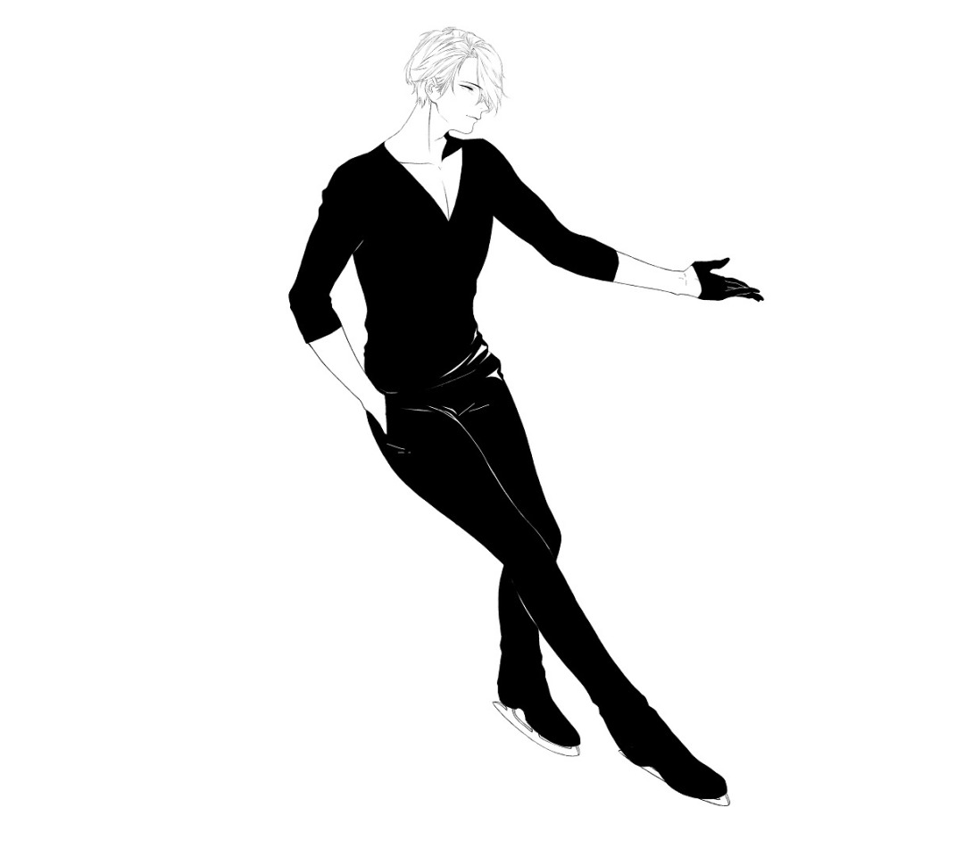 guy, <b>skates</b>, skater, Yuri on the <b>ice</b>, Viktor Nikiforov, Yuri On <b>Ice</b>.