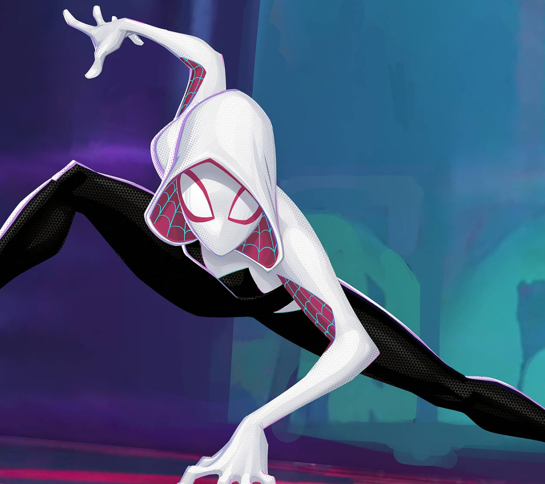 Download wallpaper Girl, Spider, White, Costume, Character, Gwen Stacy ...