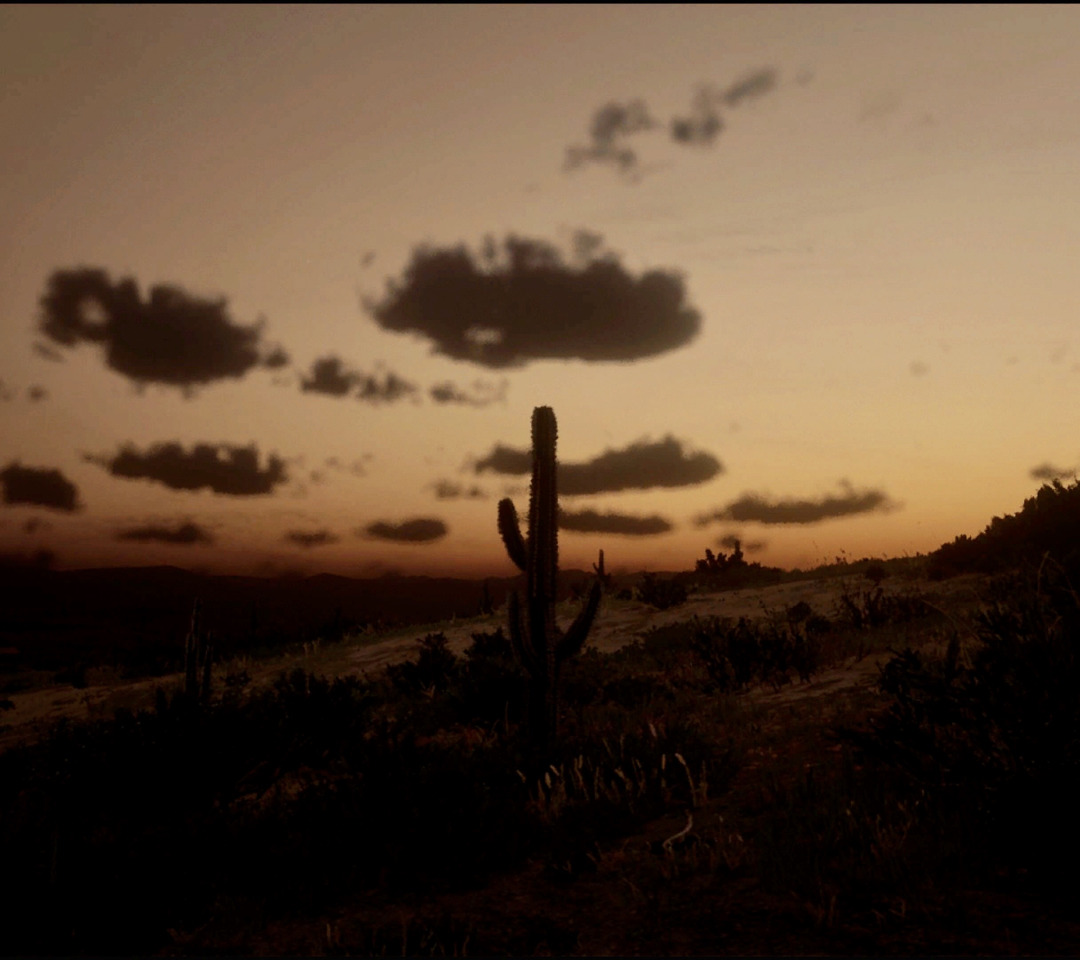 Download wallpaper HDR, Nature, Horizon, Landscape, Game, Desert