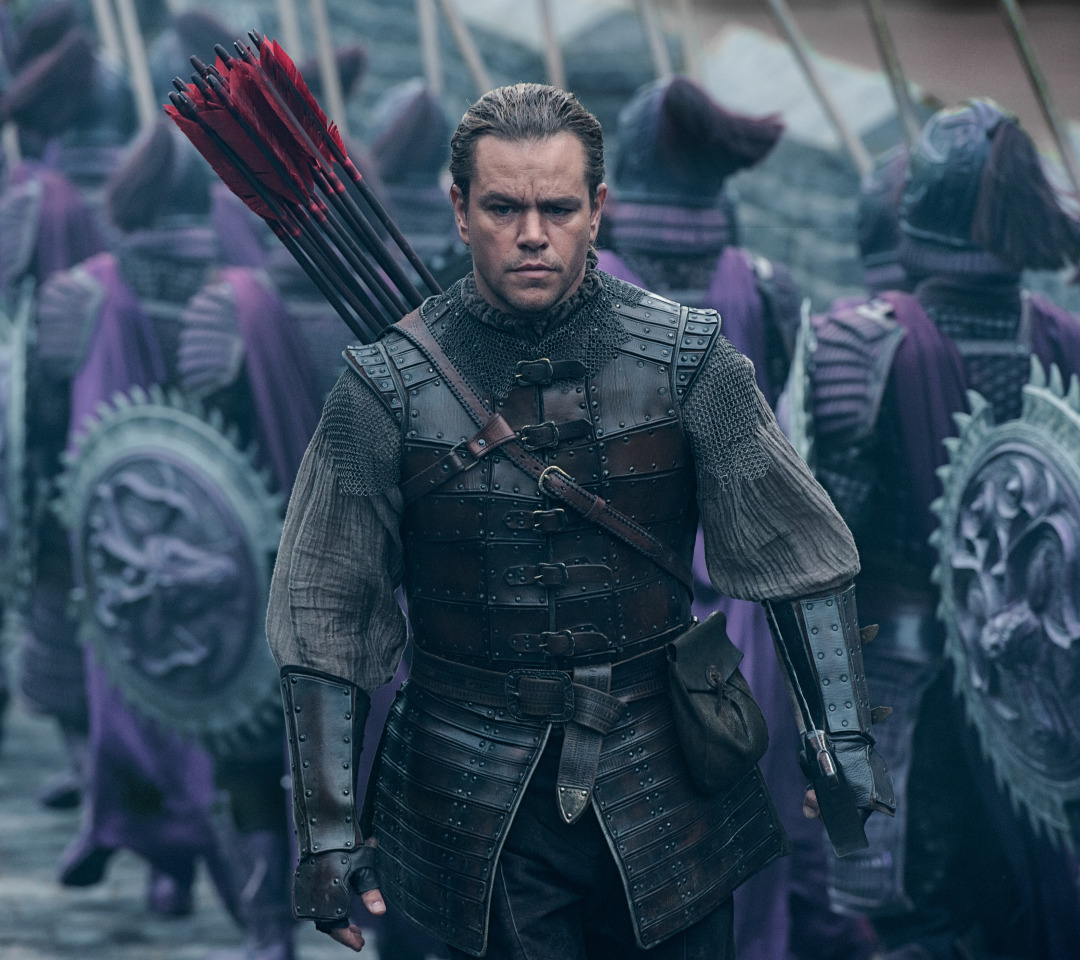 Download wallpaper Matt Damon, Matt Damon, The Great Wall, Great wall ...