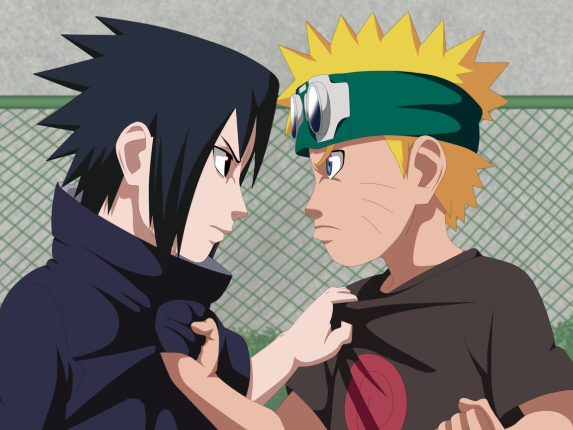 Naruto and Sasuke in the jonin vest #naruto #sasuke #weebnation #otaku