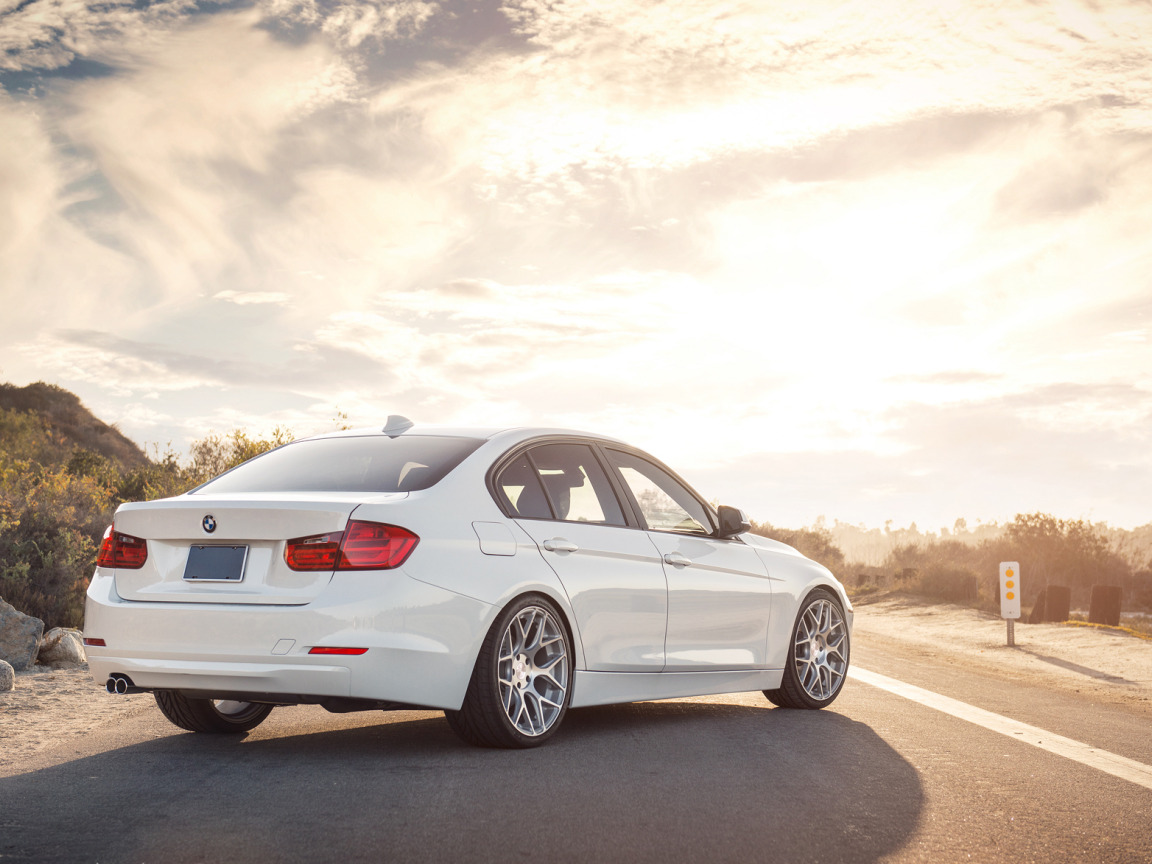 BMW f30 White