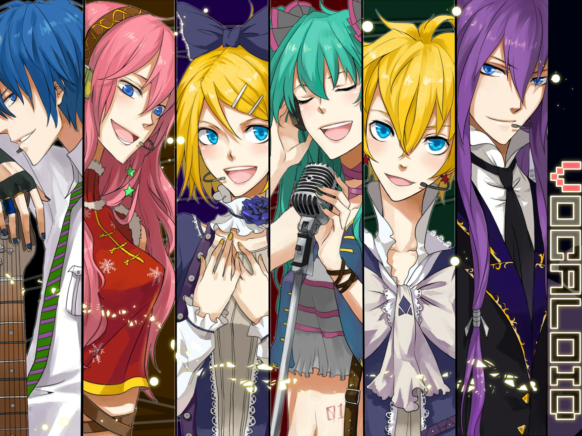 music, collage, anime, art, <b>Vocaloid</b>, <b>Vocaloid</b>, characters. 