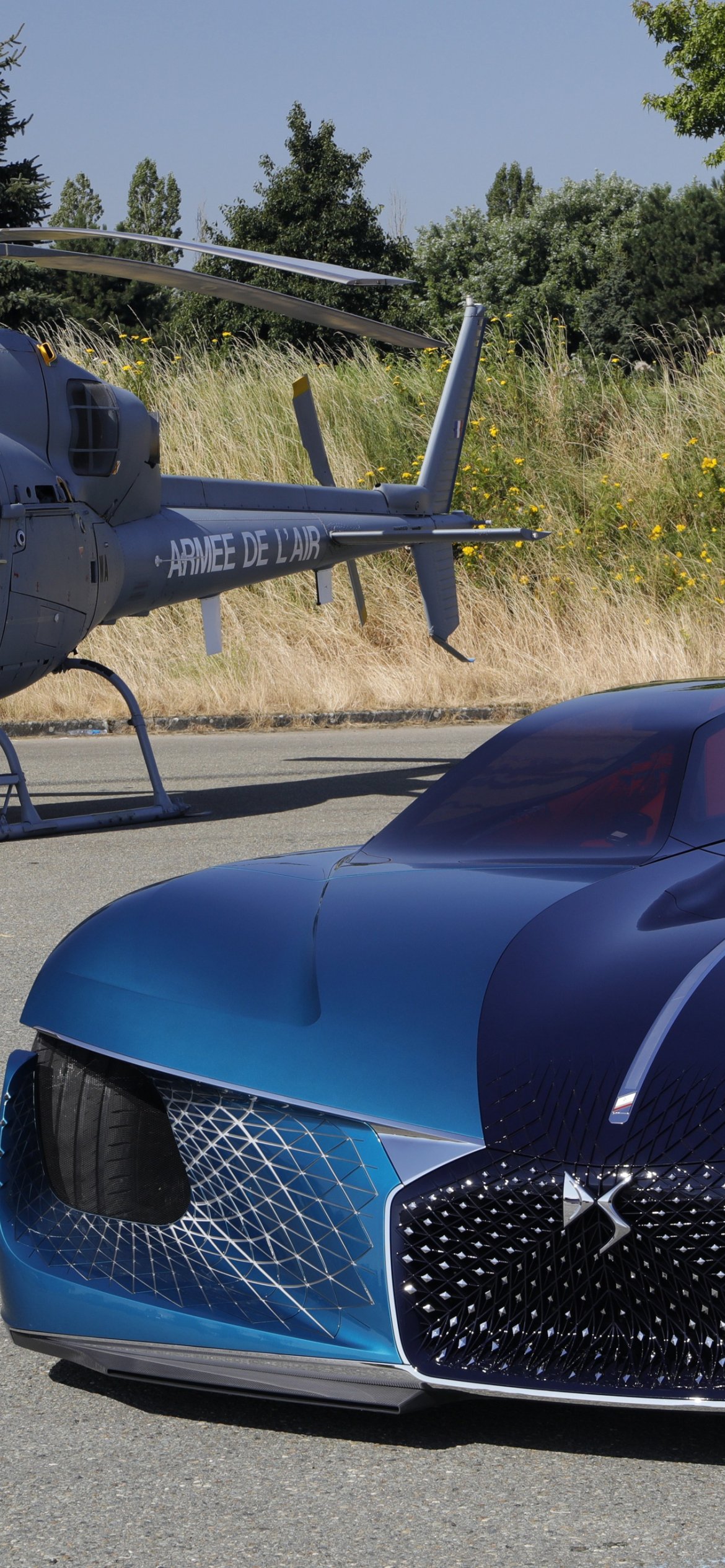 Download wallpaper Concept, helicopter, 2018, electric, And-Tense, DS X ...