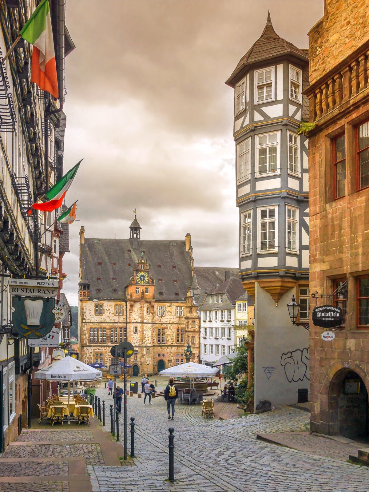 Download wallpaper Germany, Hessen, Marburg, section city in resolution ...