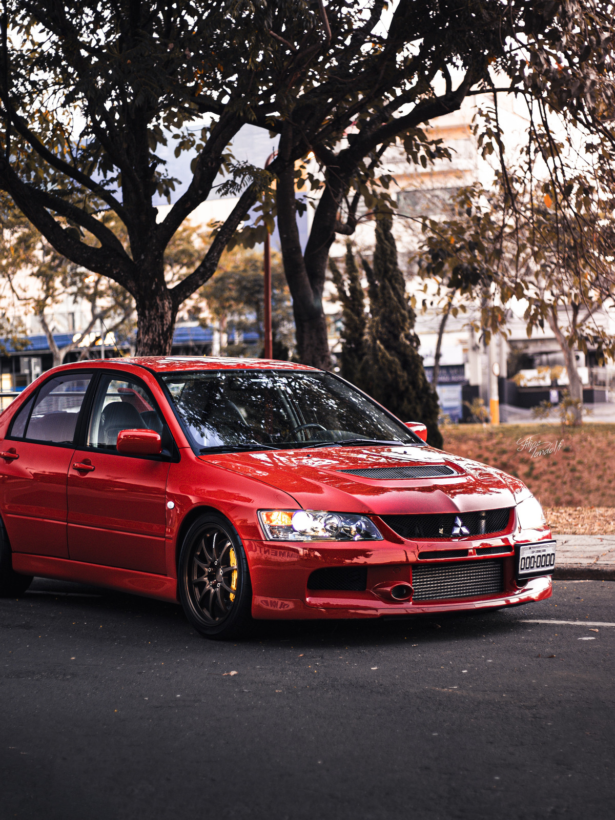 Download wallpaper Mitsubishi, red, Lancer Evolution IX, section ...