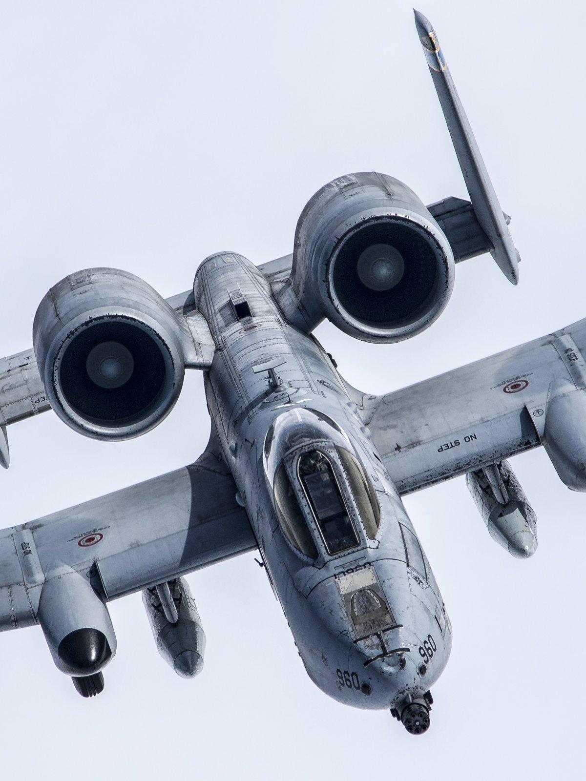 Download wallpaper attack, Thunderbolt II, single, twin-engine, A-10C ...