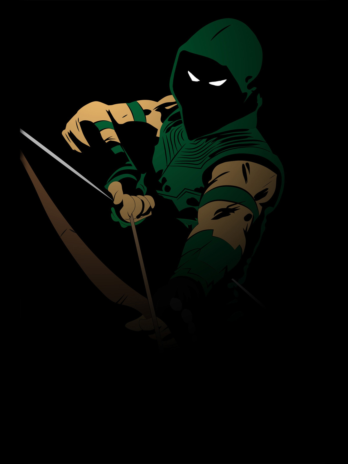 Download Wallpaper Art Green Arrow Oliver Queen Comics Dc Emerald