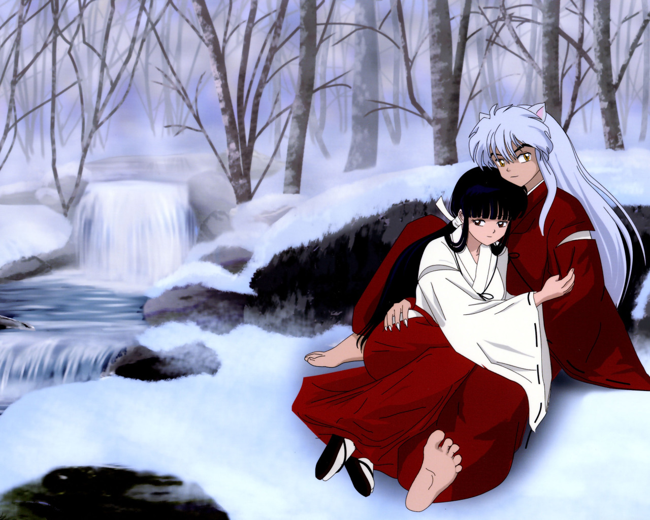 Download wallpaper <b>Inuyasha</b>, Romantica, Ability production, section other i...