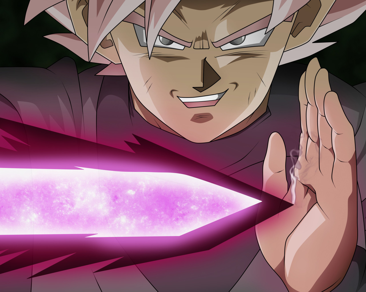 Download The Supreme Power of Goku Black Wallpaper