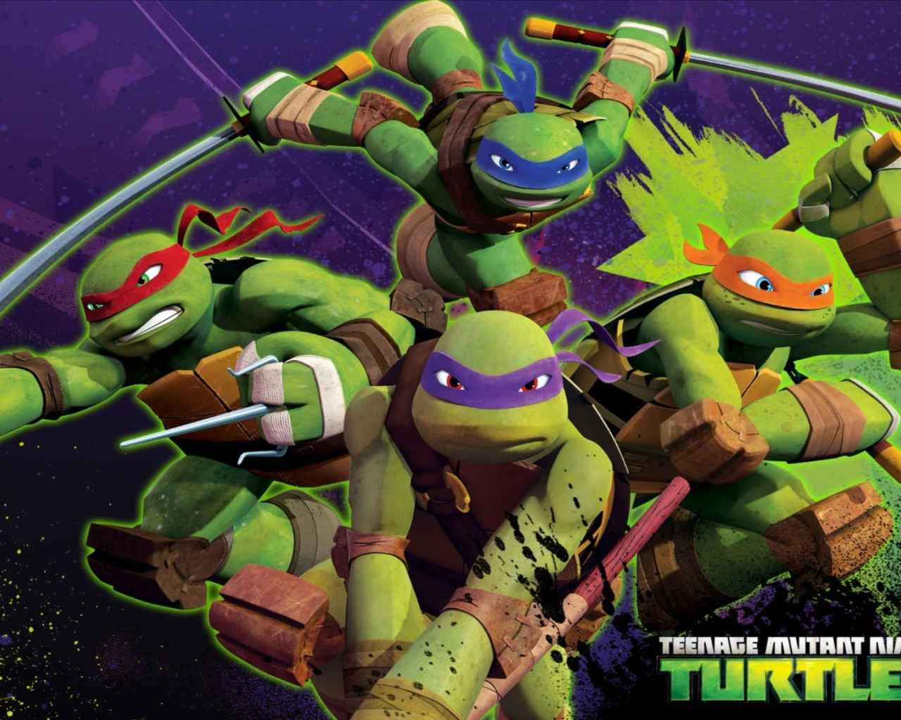 Download wallpaper 2012, tmnt, teenage mutant ninja turtles, section ...