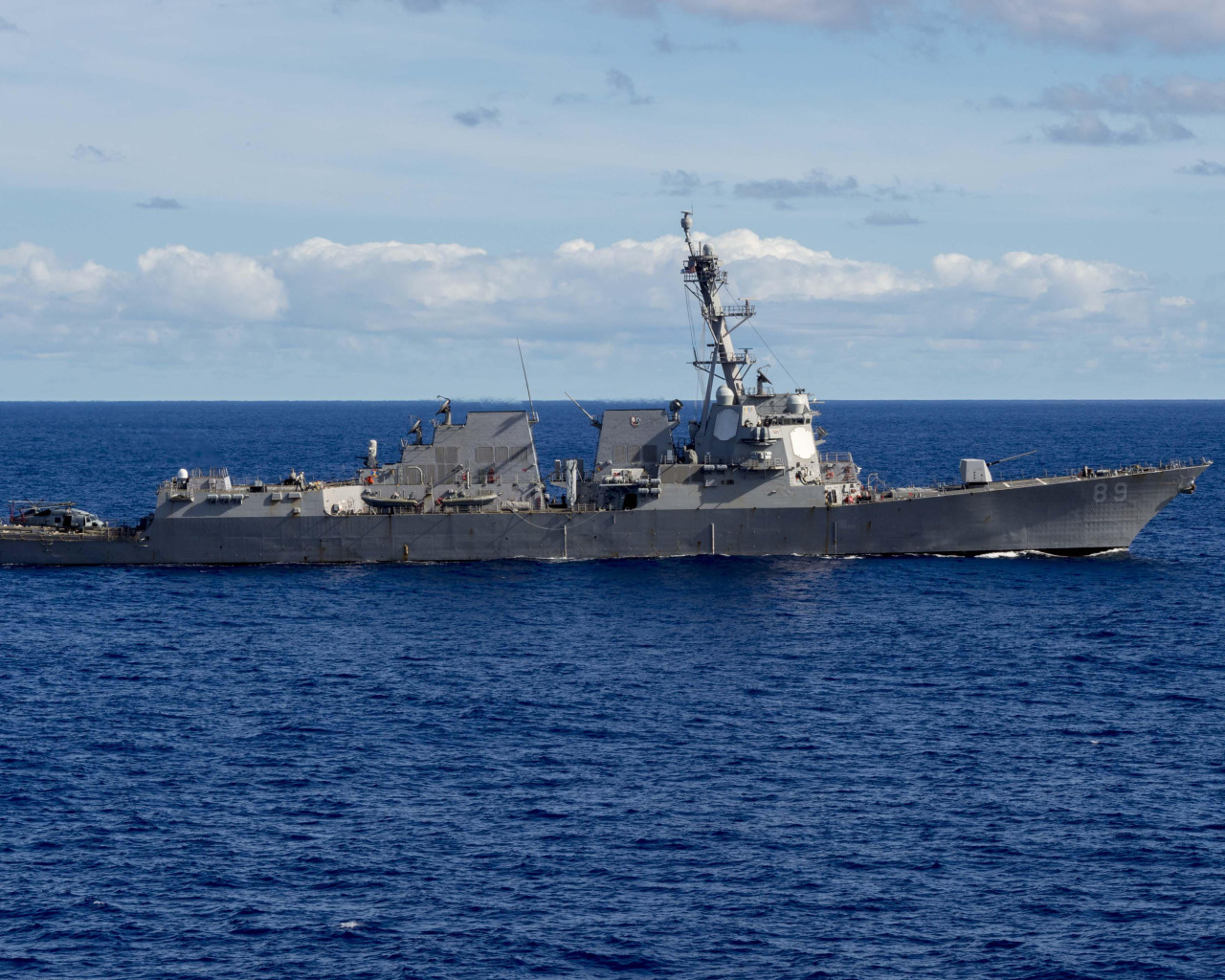 Download wallpaper squadron, destroyer, Thirty ninth, USS Mustin, DDG ...