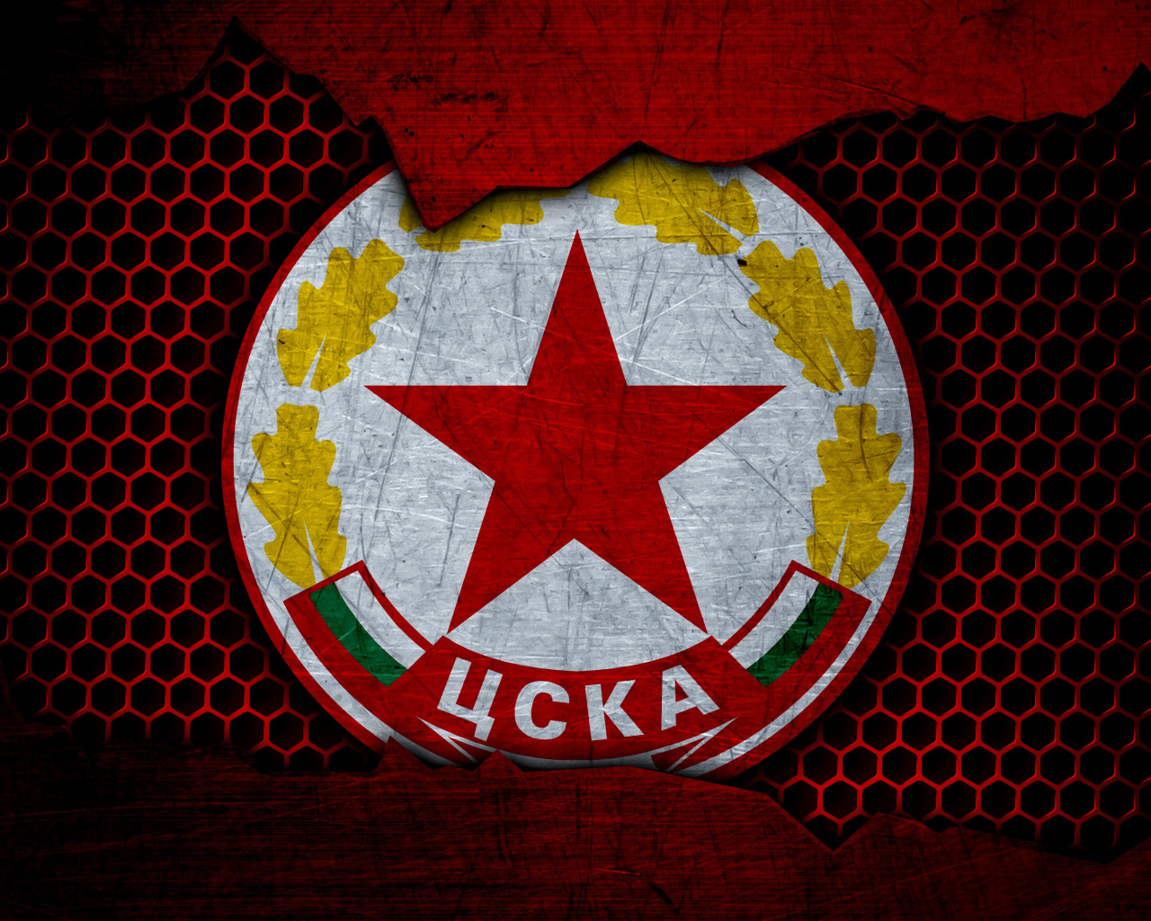 Download Wallpaper Wallpaper, Sport, Logo, Football, CSKA Sofia.