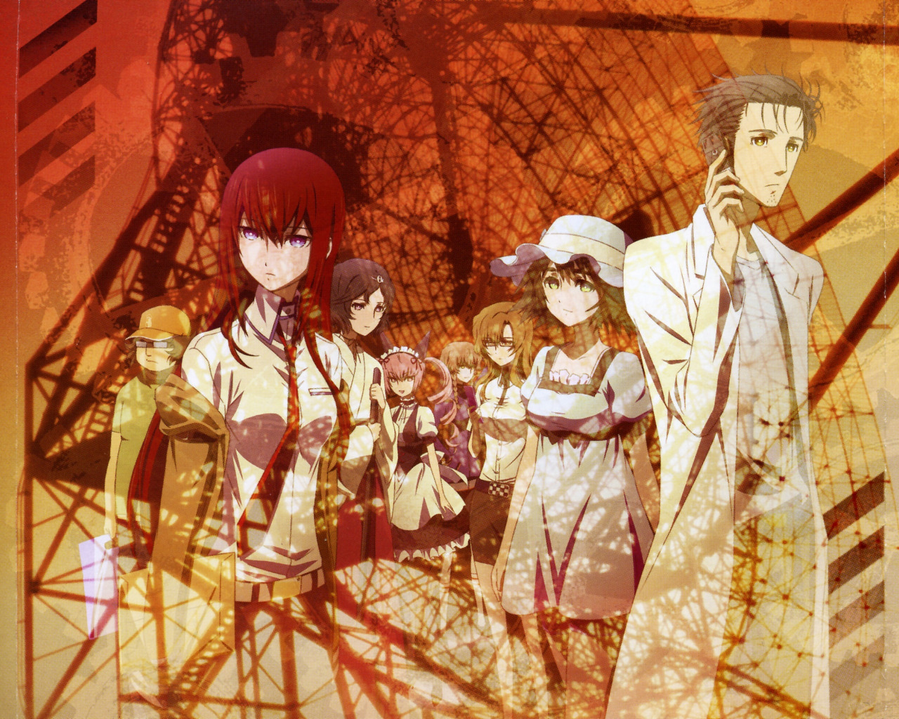 hat, tie, Bathrobe, <b>Steins</b> <b>Gate</b>, Kurisu Makise, scientist, <b>Gates</b> <b>Stein</b>, fit...