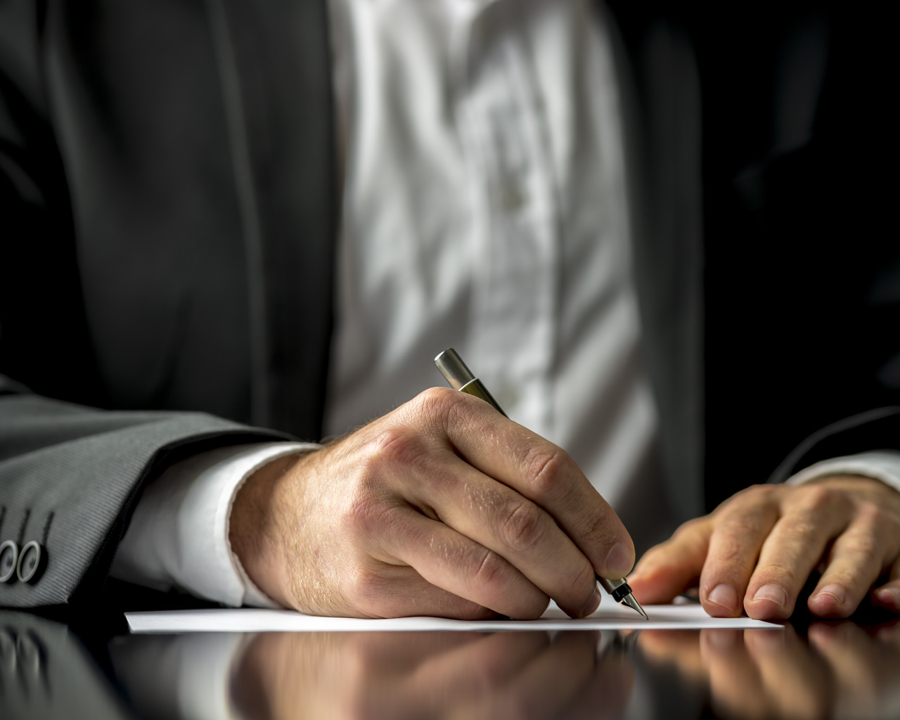 Future, business, contract, signing