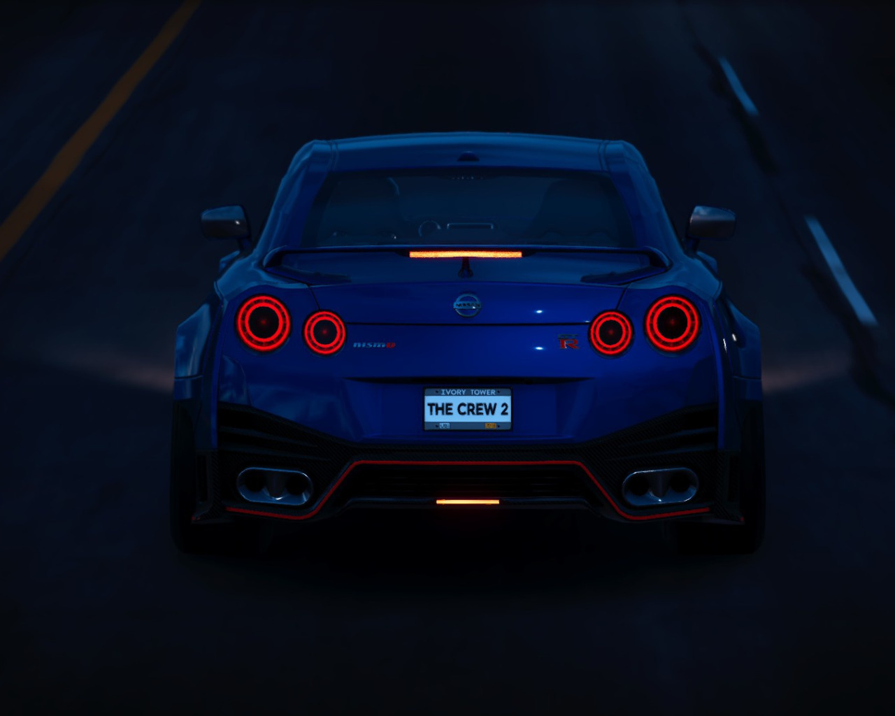 Download wallpaper game, GTR, Nissan, GT-R, car, Nissan GT R Nismo, The  Crew 2, section games in resolution 1280x1024