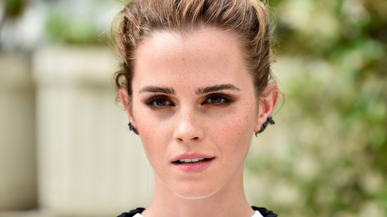 Download wallpaper makeup, actress, Emma Watson, Emma Watson, model ...