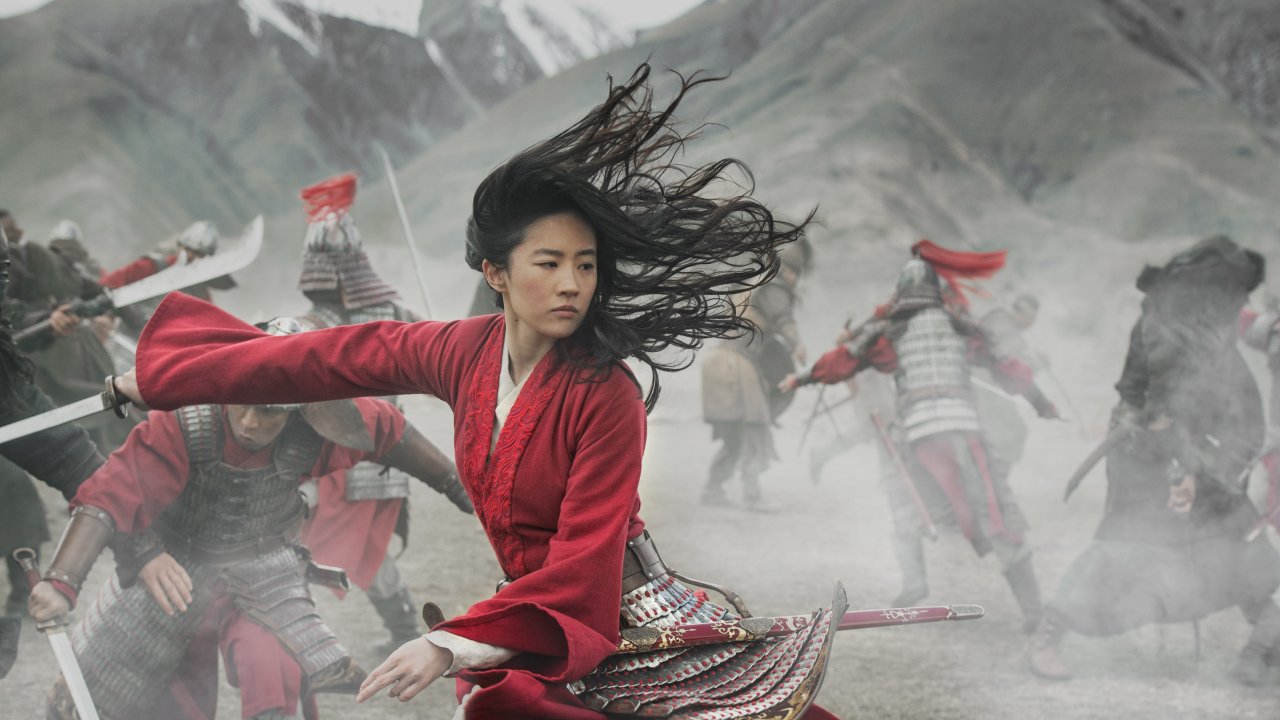Download wallpaper Disney, Mulan, Yifei Liu, section films in