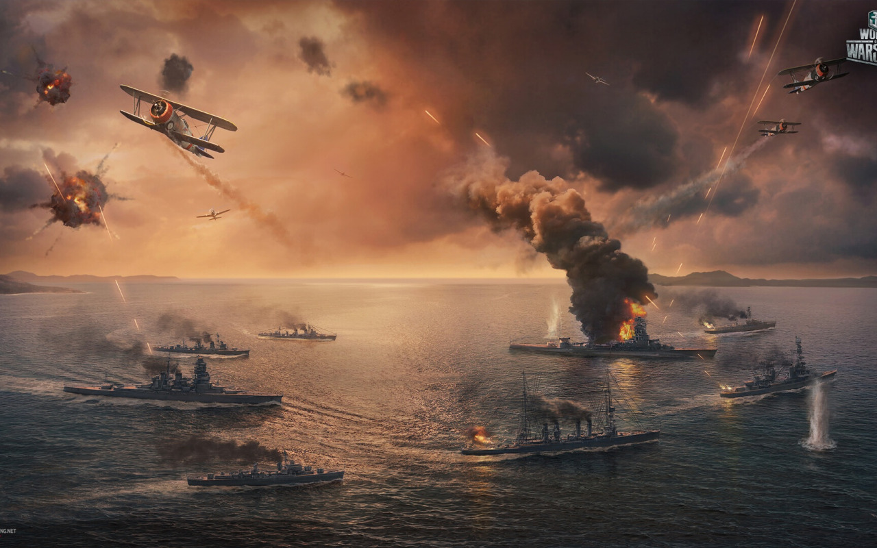 Random battles. Морской бой World of Warships. World of Warships море. Бой самолетов World of Warships. Ворлд оф варшипс бой.